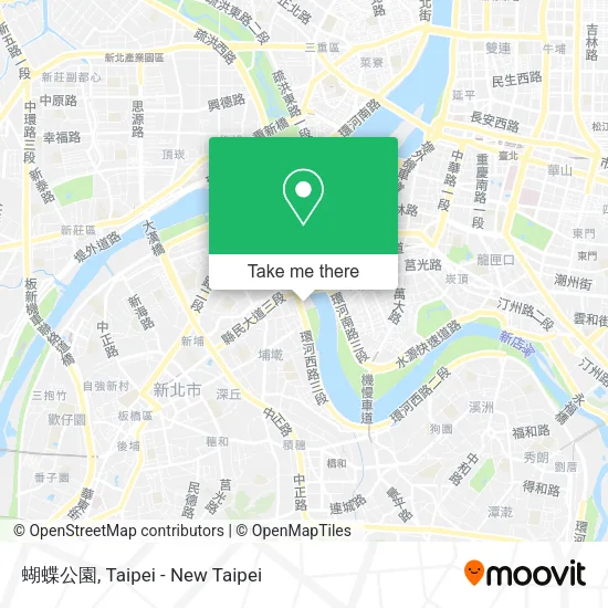 蝴蝶公園 map