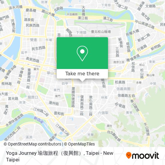 Yoga Journey 瑜珈旅程（復興館） map