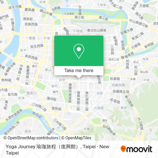 Yoga Journey 瑜珈旅程（復興館） map