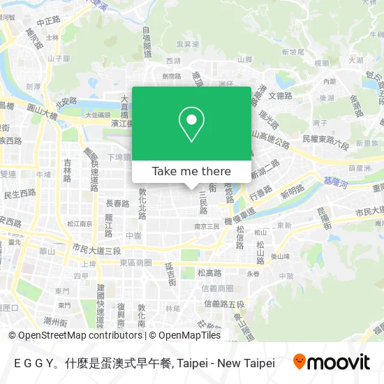 E G G Y。什麼是蛋澳式早午餐地圖