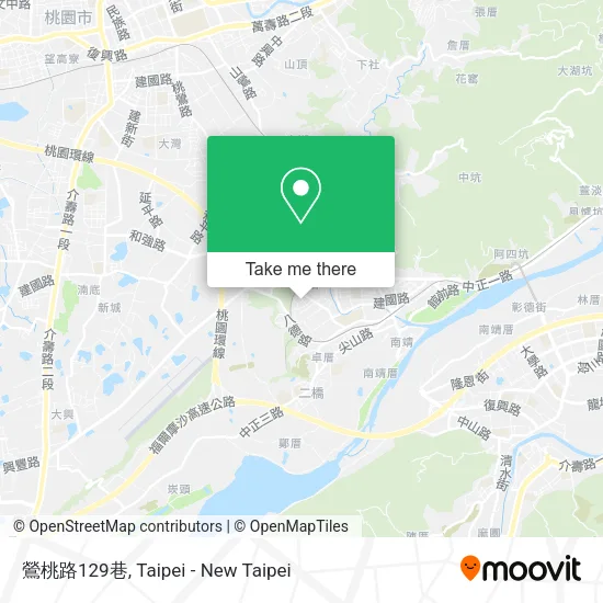 鶯桃路129巷地圖
