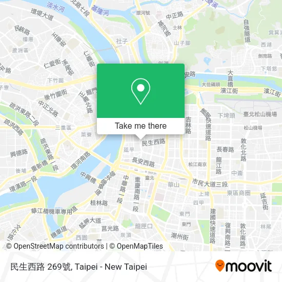 民生西路 269號地圖