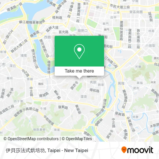 伊貝莎法式烘培坊地圖