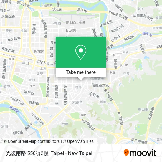 光復南路 556號2樓地圖