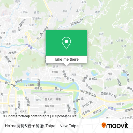 Ho'me廚房&親子餐廳 map