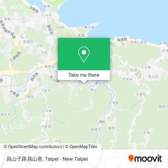 員山子路員山巷 map