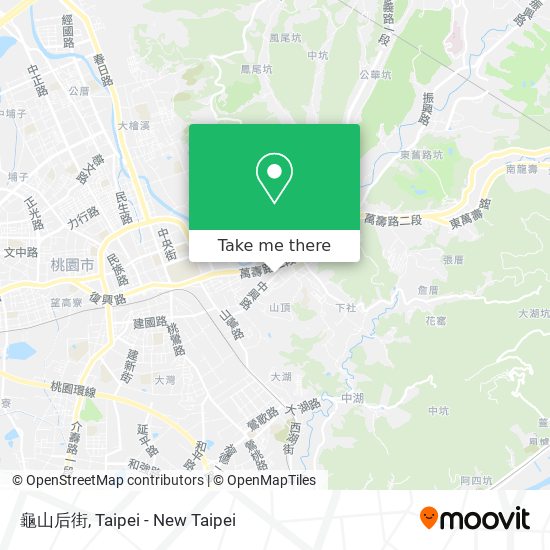 龜山后街 map