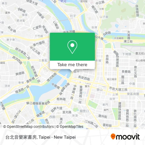 台北音樂家書房 map