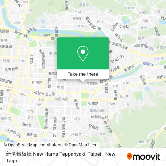新濱鐵板燒 New Hama Teppanyaki map