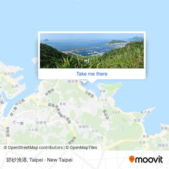 碧砂渔港地圖