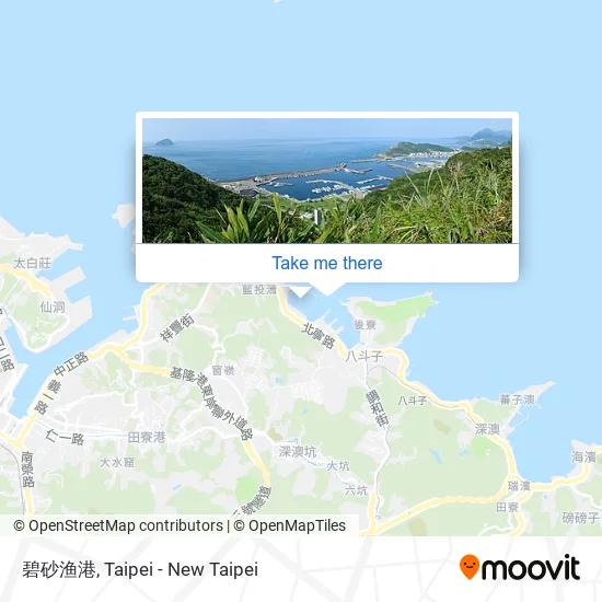 碧砂渔港 map