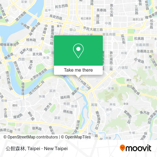 公館森林地圖