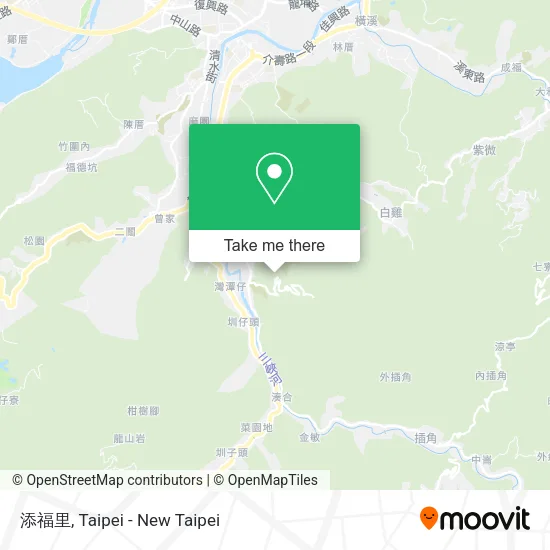 添福里地圖