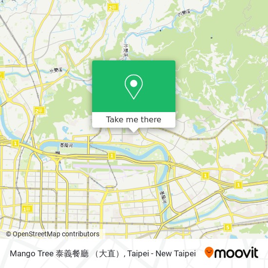 Mango Tree 泰義餐廳 （大直） map