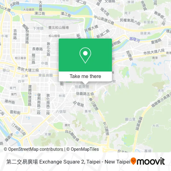 第二交易廣場 Exchange Square 2 map