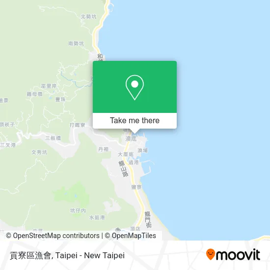 貢寮區漁會地圖