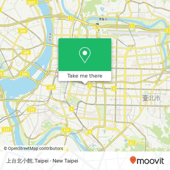 上台北小館 map