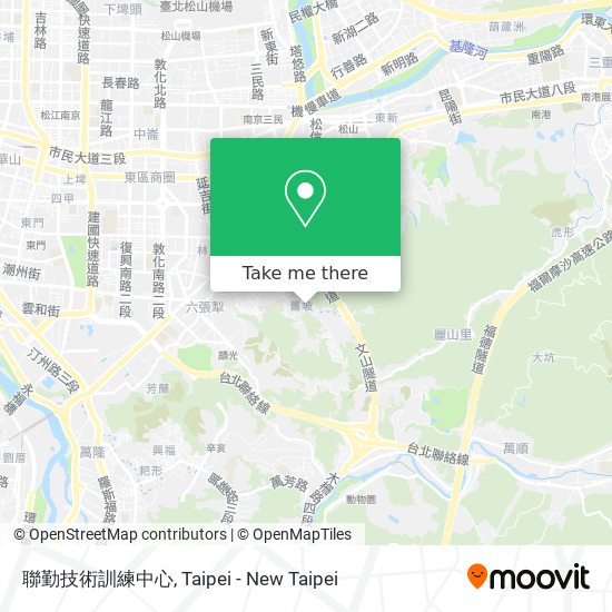 聯勤技術訓練中心 map