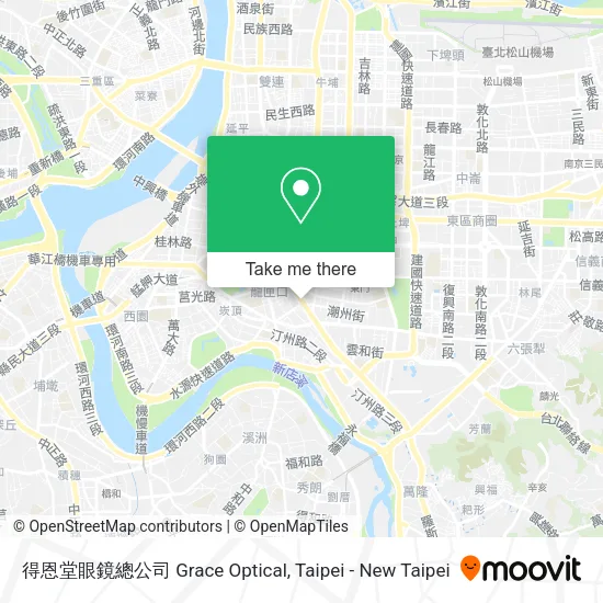 得恩堂眼鏡總公司 Grace Optical地圖