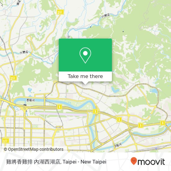 雞將香雞排 內湖西湖店 map