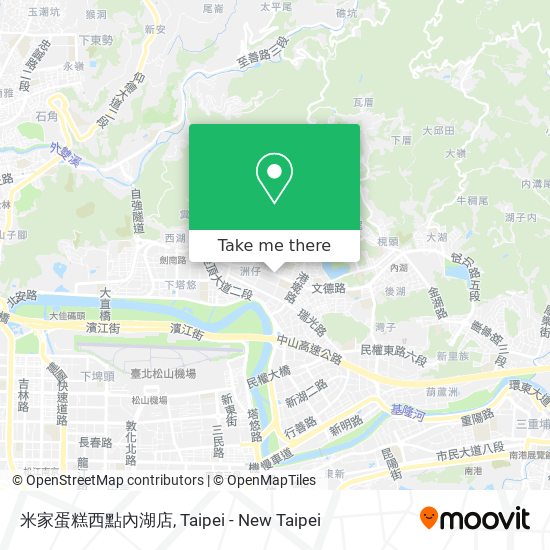 米家蛋糕西點內湖店 map