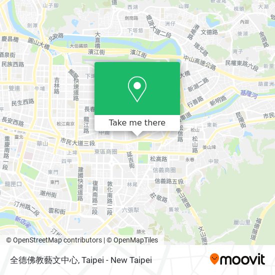 全德佛教藝文中心 map