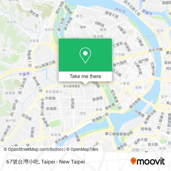 67號台灣小吃地圖