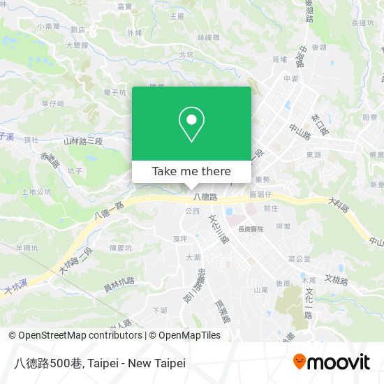 八德路500巷 map