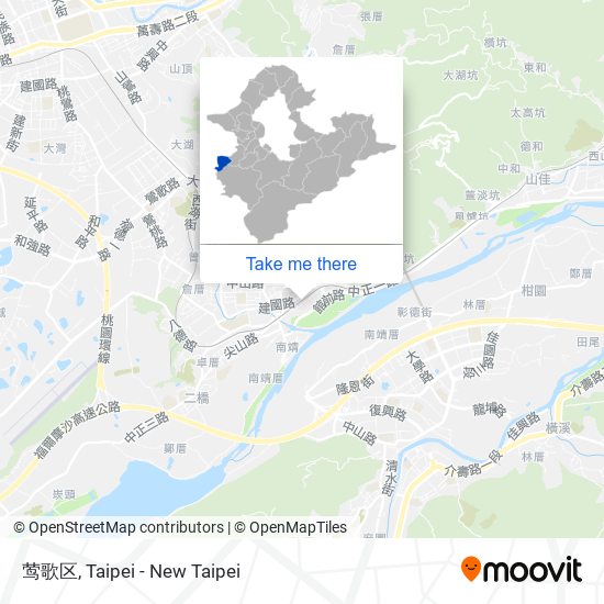 莺歌区 map