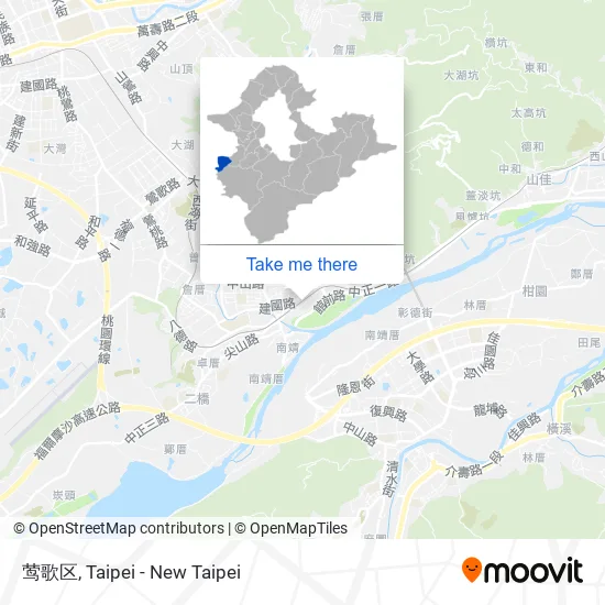 莺歌区 map