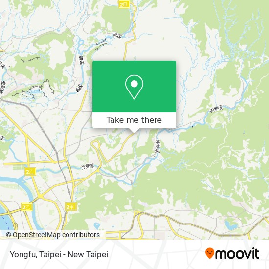 Yongfu map
