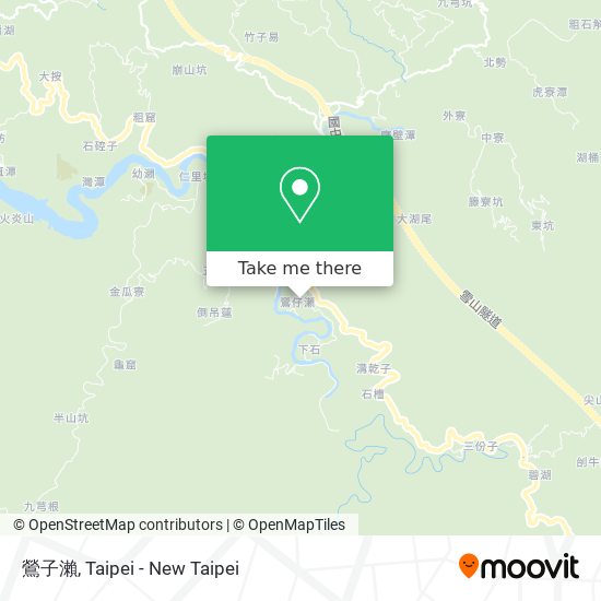 鶯子瀨地圖