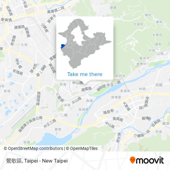 鶯歌區 map