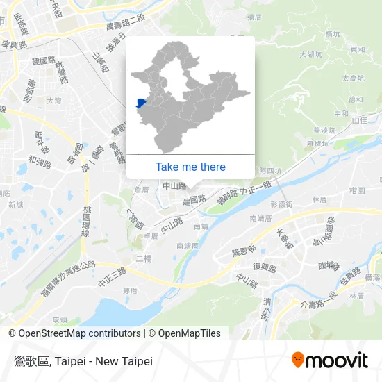 鶯歌區地圖
