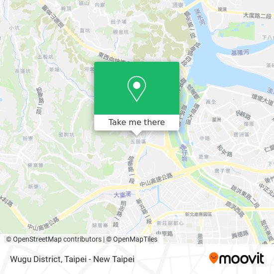 Wugu District map