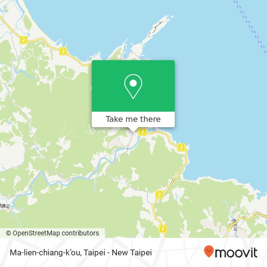 Ma-lien-chiang-k’ou map