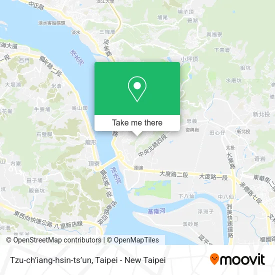 Tzu-ch’iang-hsin-ts’un map