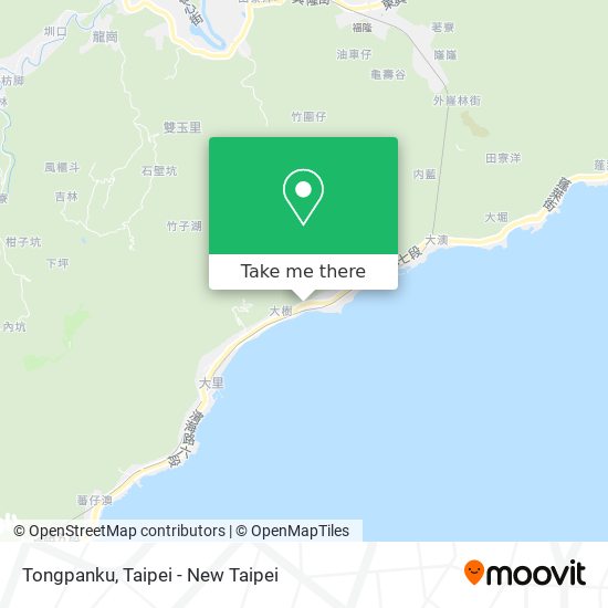 Tongpanku map