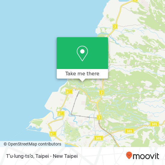 T’u-lung-ts’o map