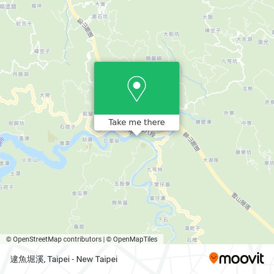 逮魚堀溪 map