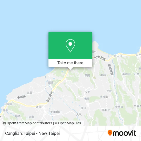 Canglian map