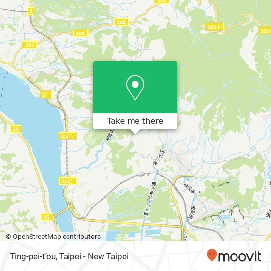 Ting-pei-t’ou map