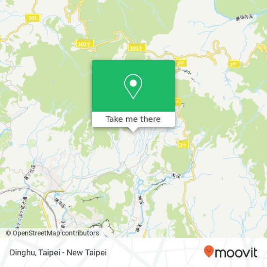 Dinghu map