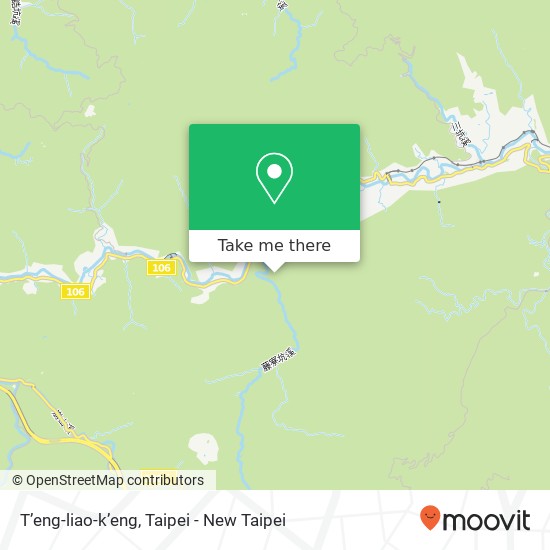 T’eng-liao-k’eng map