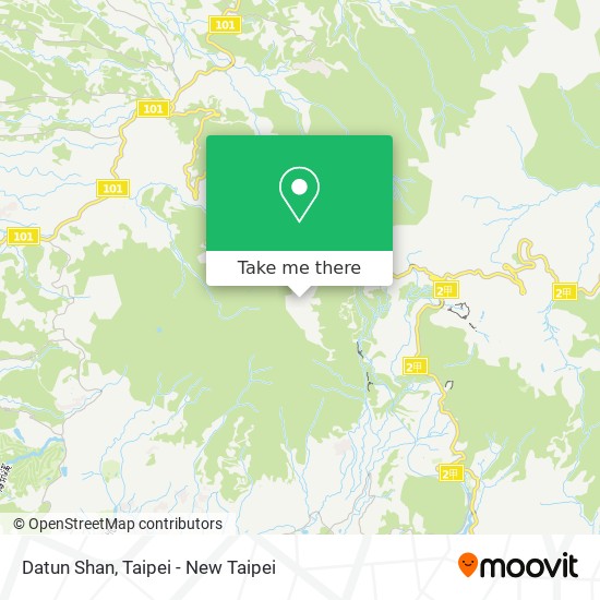 Datun Shan map