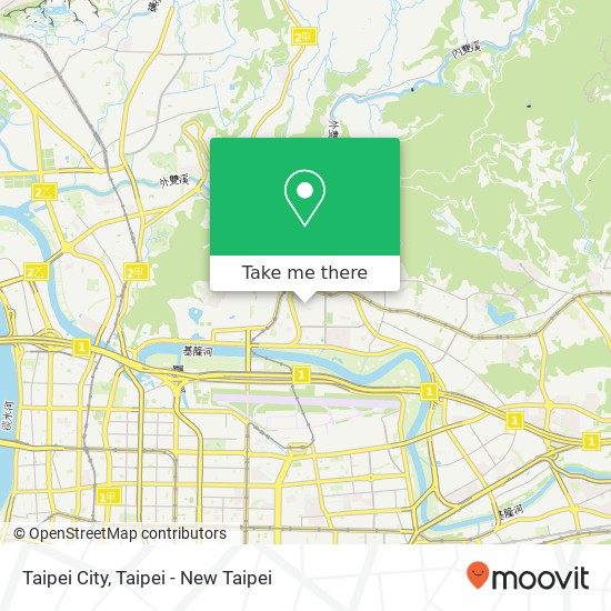 Taipei City map