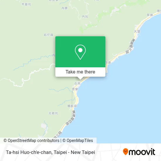 Ta-hsi Huo-ch'e-chan map