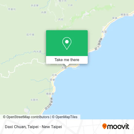 Daxi Chuan map