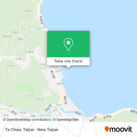 Ta Chiao map