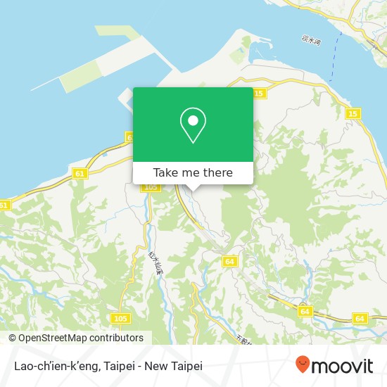 Lao-ch’ien-k’eng地圖